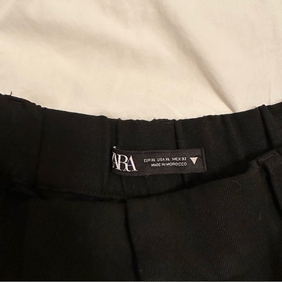 Black Straight Leg Trousers - Picture 2 of 4